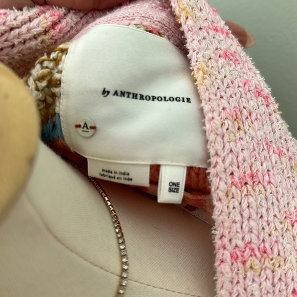 Anthropologie sweater duster🍑💙 - Picture 4 of 9